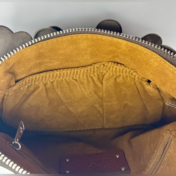 Patricia Nash Floral Petals Cassini Leather Wristlet plus Bonus Mini Floral Bag - Picture 10 of 16